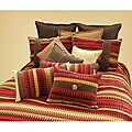 Rustic Diamond Square Toss Pillow