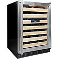Epicureanist VT-50SBW 50-bottle Black Wine Cooler