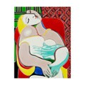 Hand-carved Picasso 'The Dream' Decorative Ceramic Tile