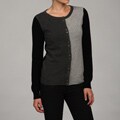 Grace Cashmere Women's Jersey Crew Neck Sweater