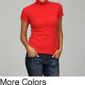 Cullen Women's Cashmere Cap-sleeve Turtleneck Top FINAL SALE