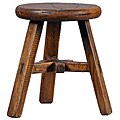 Vintage Chinese-style Round Kid's Stool