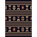 Impressions Wyome Navy Blue Area Rug (3'3 x 4'11)
