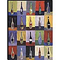 Joe Esquibel 'Vino' Canvas Art