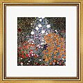 Gustav Klimt 'The Flowery Garden' Framed Art Print