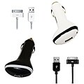 Deluxe Apple iPhone Car Power Charger Combo