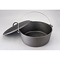 King Kooker 16-quart Cast Iron Pot with Lid