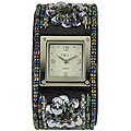 Foci Women's Black Bangle Watch
