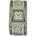 Foci Women's Handmade Silver Bangle Watch