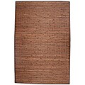 Woven Nature Chocolate Bamboo Area Rug (4' x 6')