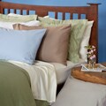 Cotton Rich Sateen 600 Thread Count Olympic Queen Wrinkle-resistant Sheet Set
