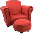 Trend Lab Red Toddler Chair and Ottoman