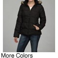 Generation NXT Wear Women's Puffer Faux Fur Trim Jacket