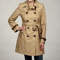 Hilary Radley New York Women's Tan Belted Coat FINAL SALE