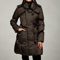 Hilary Radley New York Women's Storm Ribbon Trim Down-filled Coat FINAL SALE
