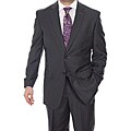 Ferrecci Men's Two-button Dark Grey Suit