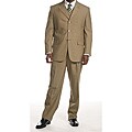 Ferrecci Men's 3-piece 3-button Sand Suit