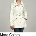Miss Sixty Women's Wool-blend 4-pocket Belted Jacket FINAL SALE