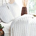 More titles for Lot Rowe Ruffled King 3-piece Quilt Set