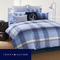 Tommy Hilfiger 'Heritage' Red, White, Blue Plaid 3-piece Full/Queen-size Mini...