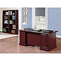Bush Furniture Saratoga Collection Harvest Cherry Office Bookcase Suite