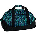 J World 'Lawrence' Blue Squares 21-inch Carry On Duffel Bag