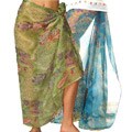 Chiffon Paisley Print Sarong (India)