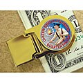 Free supportive data on money jar holders Colorized Washington Bicentennial Quarter Money Clip