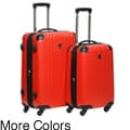 Heys USA 4WD 2-piece Hard-side Spinner Luggage Set