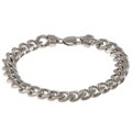 Platifina Sterling Silver 8.5-inch Men's Cuban Link Bracelet (9.25mm)