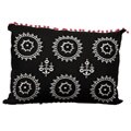 Steve Madden Betty Black Decorative Pillow