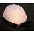 Warehouse of Tiffany White Turtle Accent Lamps (Set of 2)
