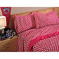David and Goliath Pillow Talk Cotton Sateen 300 Thread Count Queen-size Sheet...