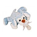 Paci-Plushies P-nut The Puppy Pacifier