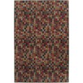 Nepalese Hand-knotted Putty Bottle Caps Wool Rug (3' x 5')