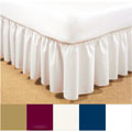 Ruffled Poplin 14-inch Drop Daybed Bedskirt