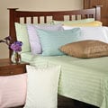 Delray Sateen 600 Thread Count Striped 6-piece Sheet Set