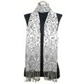 Amtal Persian Paisley Reversible Shawl