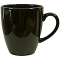 Waechtersbach Fun Factory Black Jumbo Cafelatte Cups (Set of 4)