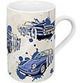 Konitz Legends on Wheels Blue Mugs (Set of 4)