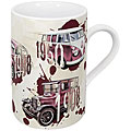 Konitz Legends on Wheels Red Mugs (Set of 4)