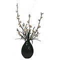 Cherry Blossoms in Ceramic Container