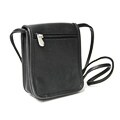 Royce Leather Vaquetta Petite Flapover Cross-body Bag