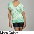 Essential fact about abstract Embellished Giclee Calvin Klein Jeans Women's 'At Swim' Tee