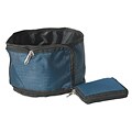 Pet Life Blue Wallet Travel Pet Bowl