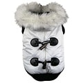 Pet Life Winter White Pet Fashion Parka