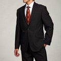 Kenneth Cole Reaction Men's Slim-fit Charcoal Stripe Suit Separate Coat