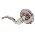 Distressed Nickel Dummy Door Lever