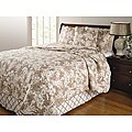 Mandarin Linen King-size 4-piece Quilt Set