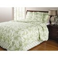 Mandarin Thyme King-size 4-piece Quilt Set